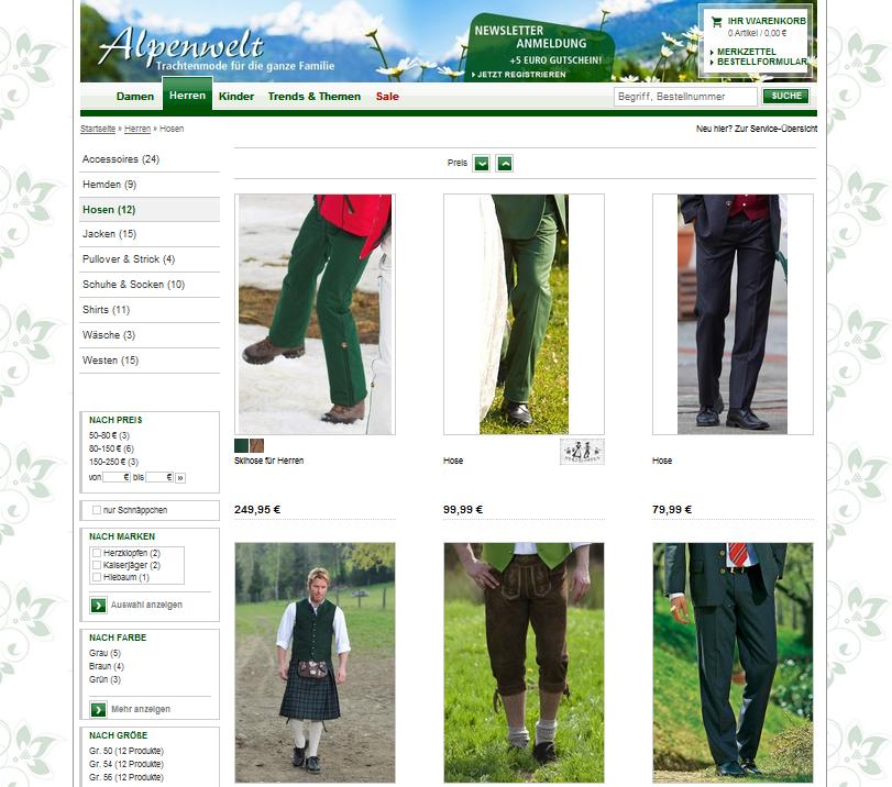 Alpenwelt Versand Com Lederhosen