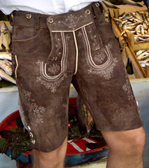 Die kurze Lederhose