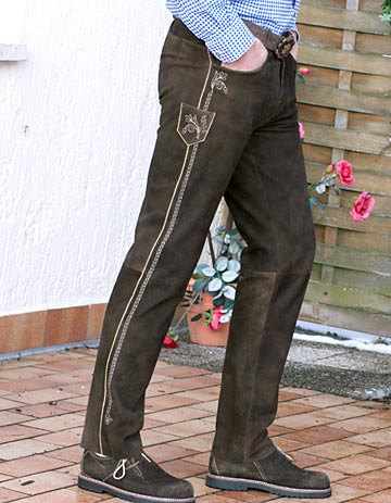 lange Lederhose