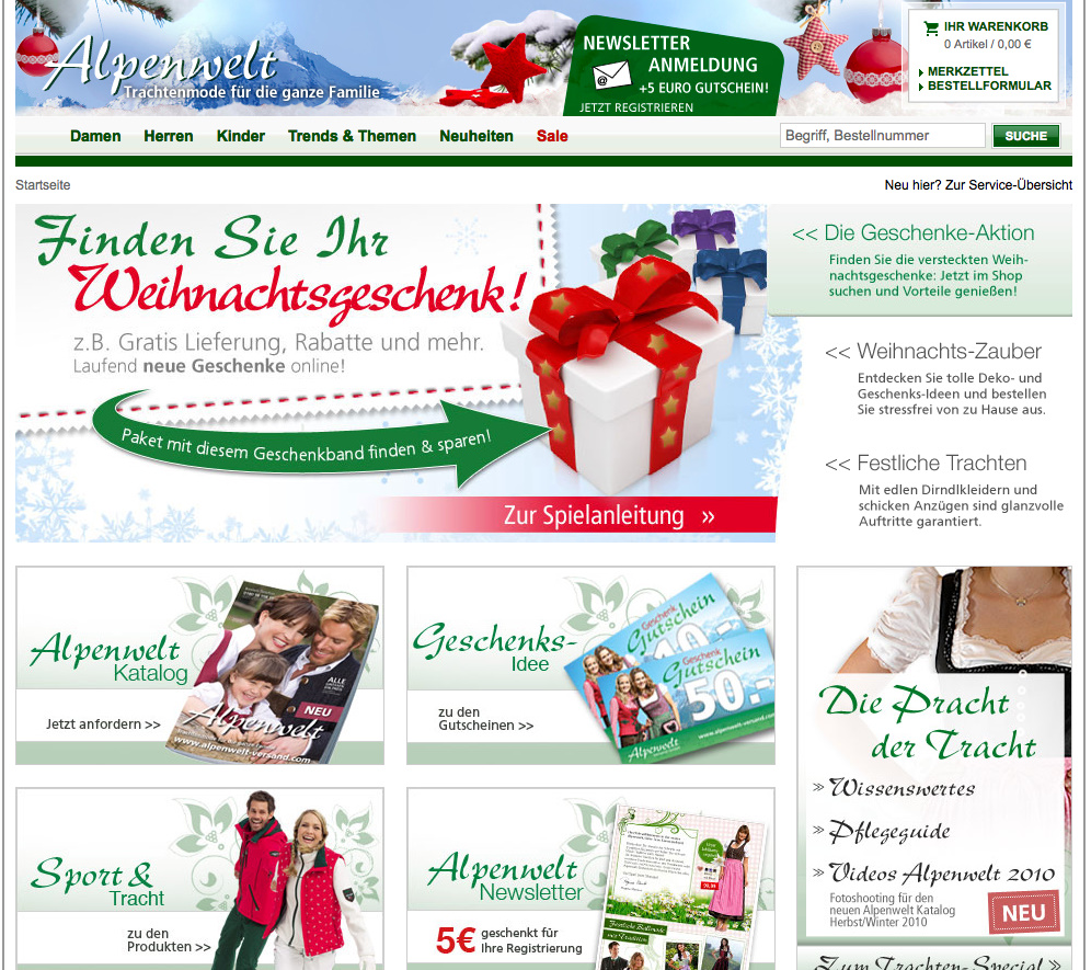 Alpenwelt Weihnachtsrabatt